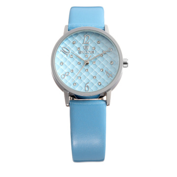 blue color band watches promotion stock